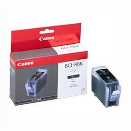 Tonersepeti Canon BCI-8BK Siyah Orjinal Kartuş