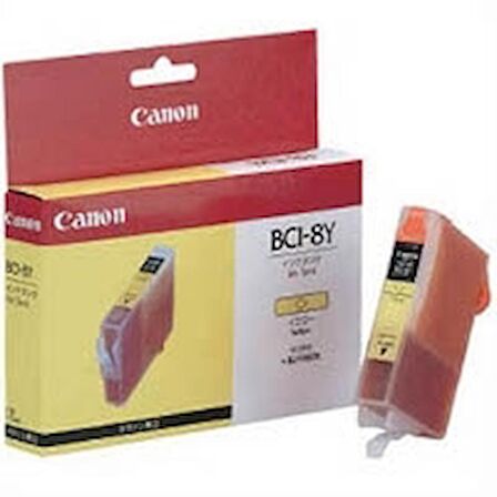 Tonersepeti Canon BCI-8Y Sarı Orjinal Kartuş