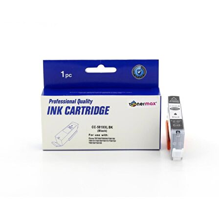 Tonersepeti Canon CLI-581XXL Siyah Muadil Kartuş