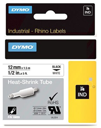Tonersepeti Dymo 0720170 M11 Alüminyum Yapışkanlı 12mmx7,65 Mt Orjinal Etiket