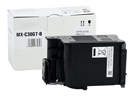 Tonersepeti Sharp MX-C30GTBA Muadil Siyah Toner