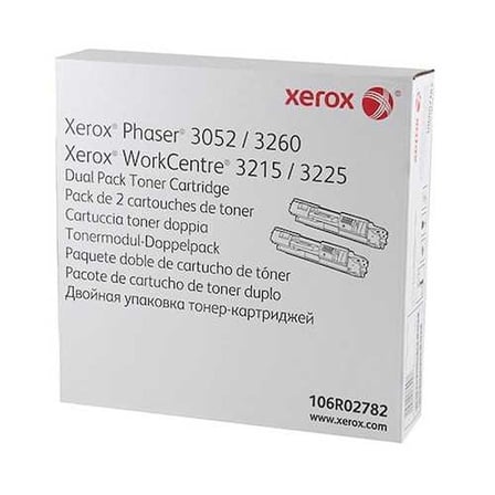Tonersepeti Xerox Phaser 106R02782 Orjinal Toner 2li Paket 3052 3260 WC3215 3225
