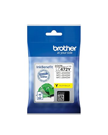 Tonersepeti Brother LC472Y Orijinal Sarı Kartuş