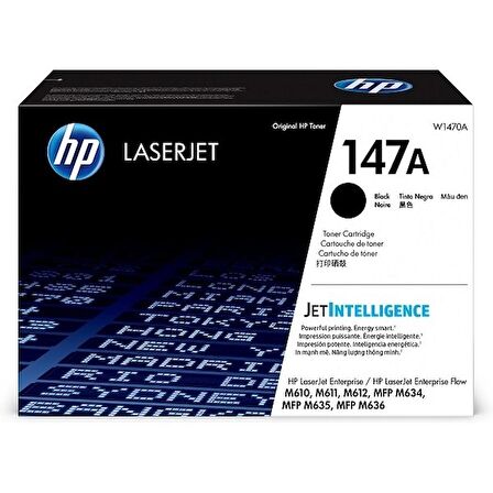 Tonersepeti HP 147A Siyah Orjinal Toner W1470A