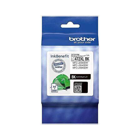 Tonersepeti Brother LC472XL BK Orijinal Siyah Kartuş