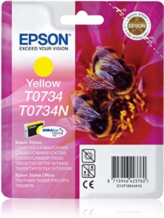 Tonersepeti Epson C13T10544A10 Sarı Orjinal Kartuş