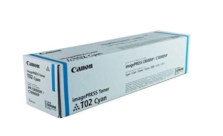 Tonersepeti Canon T02 Mavi Orjinal Toner 8530B001