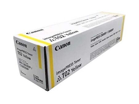 Tonersepeti Canon T02 Sarı Orjinal Toner 8532B001