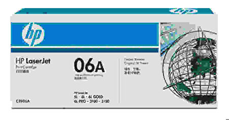 Tonersepeti HP C3906A (06A) Siyah Orjinal Toner