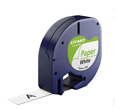 DYMO 59421 Letratag Beyaz Kağıt  Şerit Etiket