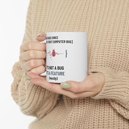 Programcılara ve Bilgisayarcılara Özel Hediyelik Kupa Bardak – Kod Mizahı Tasarım Hediyesi