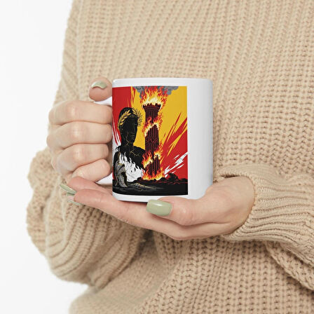 Roma İmparatorluğu Kupa Bardak – Sezar ve Tarih Tasarımlı Özel Kupa Bardak Hediyesi