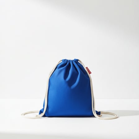 Baghashtag Mavi Mini Sırt Bez Çanta