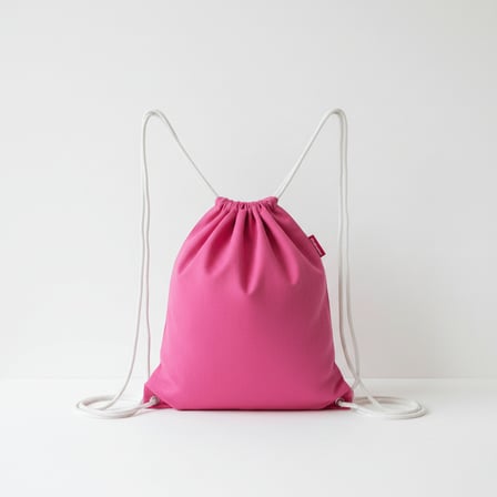 Baghashtag Pembe Mini Sırt Bez Çanta