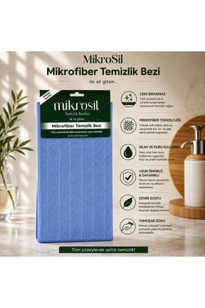 Mikrosil Baklava Desen Bez