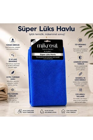 Mikrosil Süper Lüx Havlu Bez