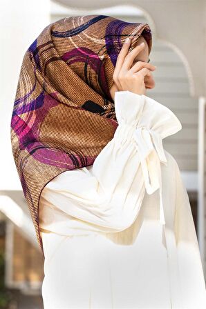 Vissona Tivil İpek Eşarp 7405-0004-0026