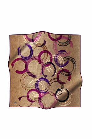 Vissona Tivil İpek Eşarp 7405-0004-0026