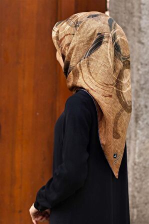 Vissona Tivil İpek Eşarp 7405-0004-0028