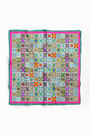 F88  KADIN DESENLİ BANDANA