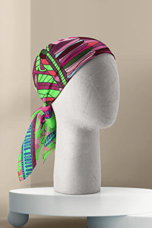 D39 KADIN DESENLİ BANDANA