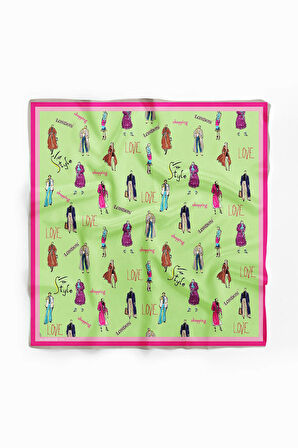 G1118 KADIN DESENLİ BANDANA