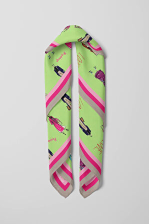 G1118 KADIN DESENLİ BANDANA