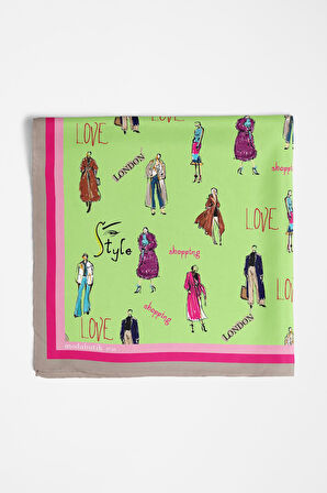 G1118 KADIN DESENLİ BANDANA