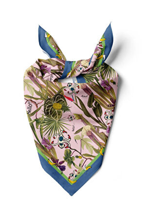 F62 KADIN DESENLİ BANDANA