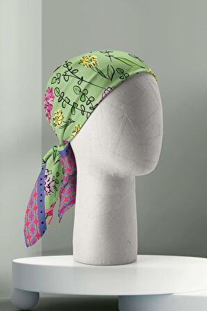 D32 KADIN DESENLİ BANDANA