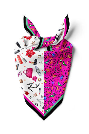 D42 KADIN DESENLİ BANDANA
