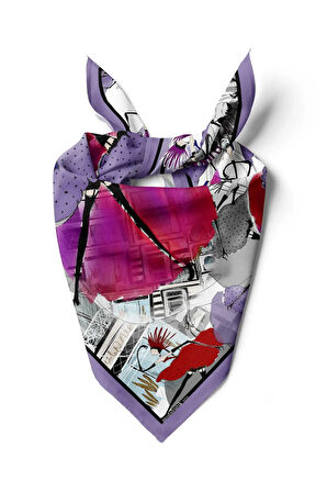C73 KADIN DESENLİ BANDANA