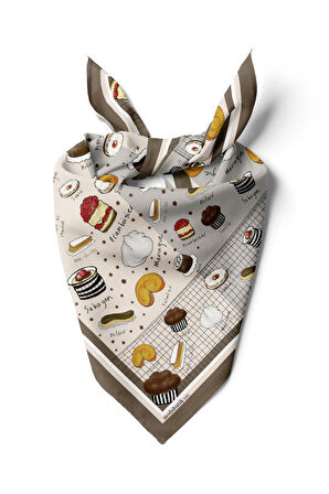 E92 KADIN DESENLİ BANDANA