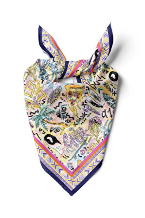 H15 KADIN DESEN BANDANA DG-342