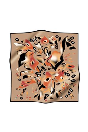 Vissona Tivil İpek Eşarp 50548-0014-0004