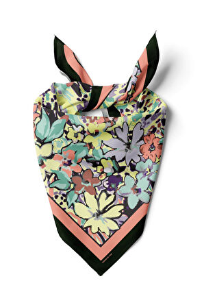 B101 ÇİÇEK DESENLİ BANDANA