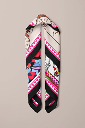 D19 ÇİZGİ DESENLİ BANDANA