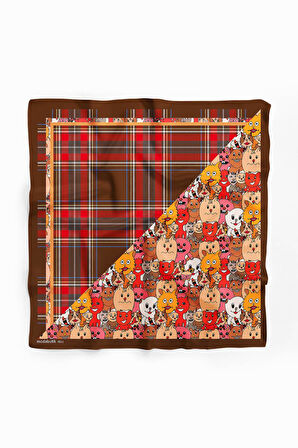 D2 Özel Üretim Desenli Köpek Bandanası