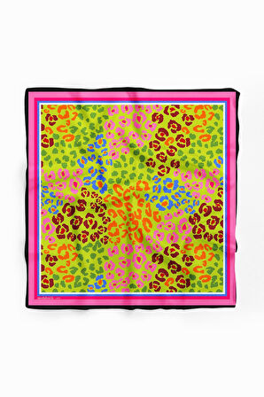 F83 LEOPARD TASARIMLI BANDANA  DG11973
