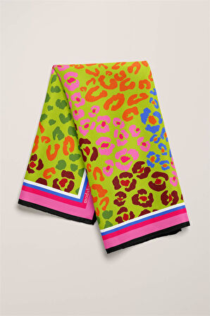 F83 LEOPARD TASARIMLI BANDANA  DG11973