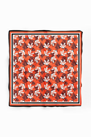 F66 MODERN FLOWERS TASARIMLI BANDANA  DG11984