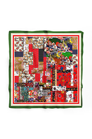 F71 PATCHWORK FOLKLORIK  BANDANA  DG11988