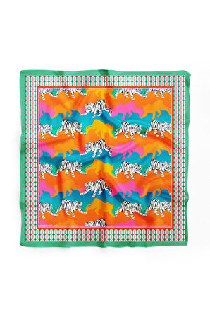 F59 TIGER TASARIMLI BANDANA