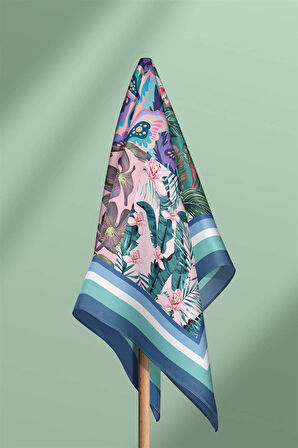 TROPIC PATCHWORK TASARIMLI BANDANA DG12019