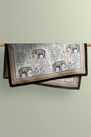 A81 TROPIC FİLLER TASARIMLI BANDANA  DG12030