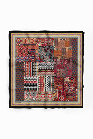 E17 ETNIK ŞAL DESENLI BANDANA