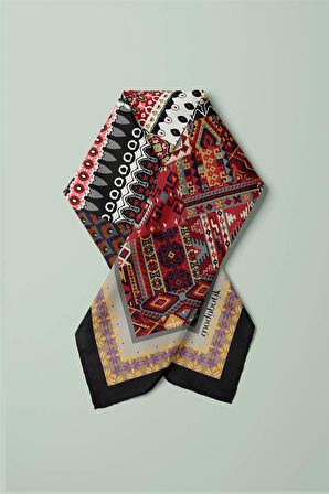 E17 ETNIK ŞAL DESENLI BANDANA
