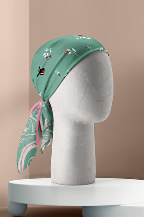 F115 ÇITIR RETRO DESENLİ BANDANA DG12076