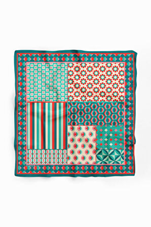 H43 RETRO DESENLİ  BANDANA DG12079