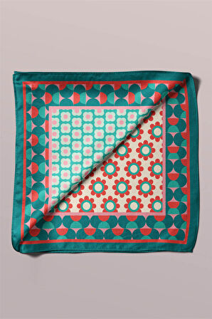 H43 RETRO DESENLİ  BANDANA DG12079